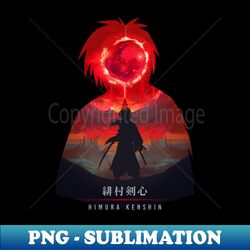 Samurai X - Bloody Illusion - Artistic Sublimation Digital File - Perfect for Sublimation Art