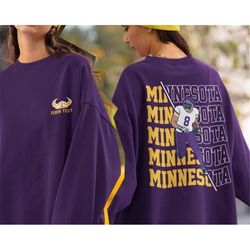 Minnesota Football Crewneck Sweatshirt / T-Shirt, Viking Shirt
