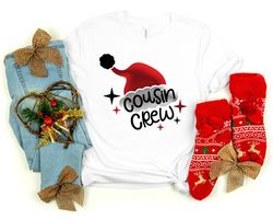 Cousin Crew Christmas Shirt, Cousin Crew Buffalo Plaid Shirt, Christmas Shirt, Family Reunion Shirt, Merry Christmas Shi