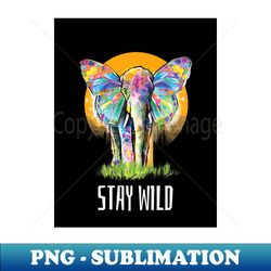 Elephant- Wild Life - PNG Sublimation Digital Download - Capture Imagination with Every Detail