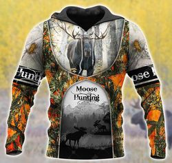 Moose Hunting 3D All Over Print | Unisex | Adult | Ht5294