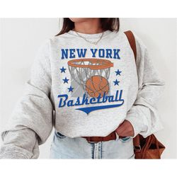 new york knick, vintage new york knick sweatshirt \ t-shirt, new york basketball shirt, knicks t-shirt, basketball fan s