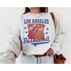 Los Angeles Clipper, Vintage Los Angeles Clipper Sweatshirt \ T-Shirt, Los Angeles Basketball Shirt, Clippers T-Shirt, R