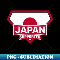 Japan Super Flag Supporter - Artistic Sublimation Digital File - Bold & Eye-catching