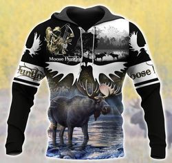 Moose Hunting 3D All Over Print | Unisex | Adult | Ht5317