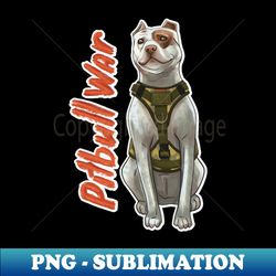 pitbull war tactical dog - Creative Sublimation PNG Download - Stunning Sublimation Graphics