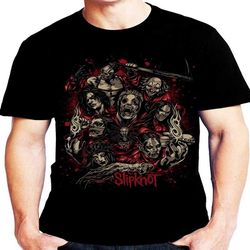 Men&8217s Summer Fashion Cotton T-shirt Slipknot Funny Cool Tee Shirt  Size: S M L XL XXL XXXL