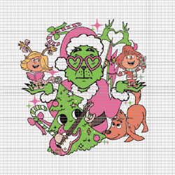Pink Grinch Svg, Pink Christmas Svg, Pink Grinchmas Svg, Grinchmas Svg, Woman Christmas Svg, Pink Woman Christmas Svg,