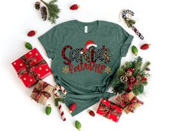 Santa Favorite Shirt, Tis The Season Christmas Shirt,It is the Most Wonderful Time Of The Year,Merry Christmas,Matching