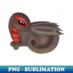 Baby Volcano Dragon - High-Resolution PNG Sublimation File - Capture Imagination with Every Detail