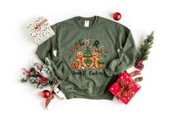 Teacher of Smart Cookies Shirt, Christmas Ginger Cookie Sweatshirt, Gingerbread,Christmas Gift For Teacher,Teacher Life,