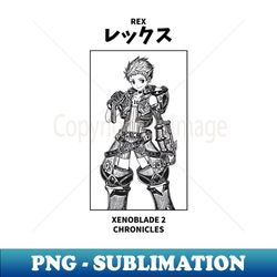 rex xenoblade chronicles 2 - artistic sublimation digital file - perfect for sublimation mastery