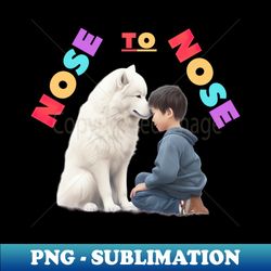 Samoyed Friendship The Most Adorable Best Friend Gift To A Samoyed Lover - Special Edition Sublimation Png File - Stunning Sublimation Graphics