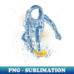 SKATEBOARD ASTRONAUTS - Decorative Sublimation PNG File - Perfect for Sublimation Art