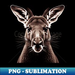 Kangaroo face - Exclusive Sublimation Digital File - Bold & Eye-catching