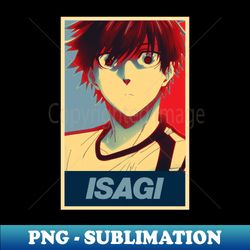 blue lock anime isagi - Signature Sublimation PNG File - Stunning Sublimation Graphics