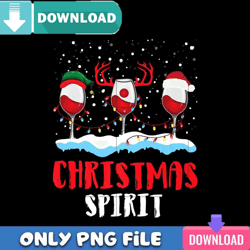 Christmas Spirit Red Wine Reindeer Png Best Files Design