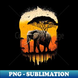 african landscape - png sublimation digital download - boost your success with this inspirational png download