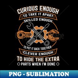 Mechanic - PNG Transparent Digital Download File for Sublimation - Vibrant and Eye-Catching Typography