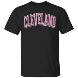 Cleveland Varsity Style Pink Text TShirt Dallas Cowboys T Shirt