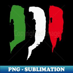 Italy flag - Brush Strokes - Stylish Sublimation Digital Download - Capture Imagination with Every Detail