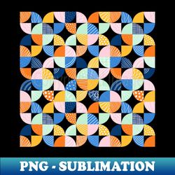 modern quilt pattern - artistic sublimation digital file - unleash your inner rebellion