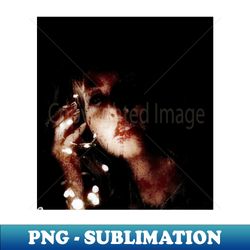Beautiful girl dim light blood splatters Horror still dark and beautiful - Exclusive Sublimation Digital File - Perfect for Sublimation Mastery
