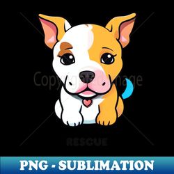 Rescue a Pitbull - Creative Sublimation PNG Download - Transform Your Sublimation Creations