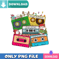Retro Cassette PNG Perfect Files Sublimation Design Download