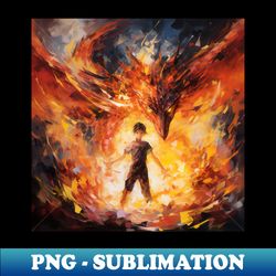 fire summon - Special Edition Sublimation PNG File - Unleash Your Creativity