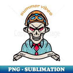 skull - Sublimation-Ready PNG File - Spice Up Your Sublimation Projects