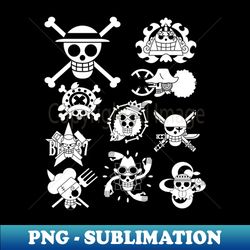 Strawhat Pirates 6 - Instant Sublimation Digital Download - Perfect for Sublimation Mastery