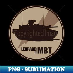 Leopard II - Vintage Sublimation PNG Download - Create with Confidence