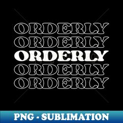 Orderly Attendant Nurses Aide Hospital Assistant Hospital Worker - Retro PNG Sublimation Digital Download - Bring Your Designs to Life