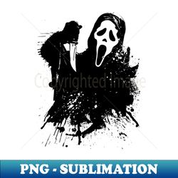 SCREAM SPLATTER - High-Resolution PNG Sublimation File - Defying the Norms
