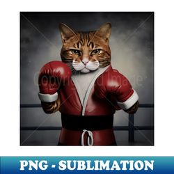 angry cat boxing - Professional Sublimation Digital Download - Instantly Transform Your Sublimation Projects
