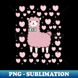 pink llamas and heart - Signature Sublimation PNG File - Transform Your Sublimation Creations