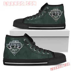 New York Jets High Top Shoes Sport Sneakers