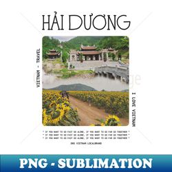 Hai Duong Tour VietNam Travel - Signature Sublimation PNG File - Capture Imagination with Every Detail