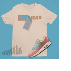 sneaker shirt to match air max 1 light madder root - retro air max 1 matching sneaker graphic tee - sneaker stickers