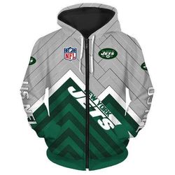 New York Jets Hoodie 3D Style1902 All Over Printed