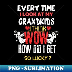 grandma for grandchildren grandkids - elegant sublimation png download - instantly transform your sublimation projects