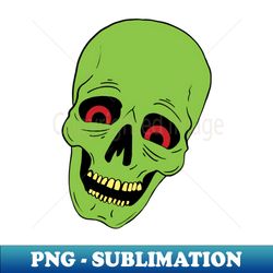 Happy Little Skull - Exclusive Sublimation Digital File - Perfect for Creative Projects