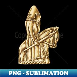 Daring Cavalier The Lewis Chessmen Knight Design - Instant PNG Sublimation Download - Bold & Eye-catching