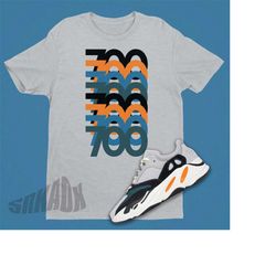 700 Stack Shirt To Match YEEZY 700 Wave Runner - 700 Yeezys Waverunner Shirt - Sneakers Yeezy 700 Graphic Tshirt