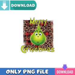 Trunk Grinchmas PNG Perfect Sublimation Design Download