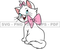 Disney Cat Marie Svg, Kitten Cat Marie Png, Cartoon Customs SVG, EPS, PNG, DXF 159
