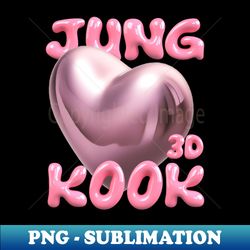 Jungkook 3D - Sublimation-Ready PNG File - Instantly Transform Your Sublimation Projects