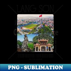 Lang Son Tour VietNam Travel - Exclusive PNG Sublimation Download - Vibrant and Eye-Catching Typography