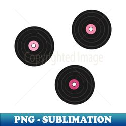 pink records - Aesthetic Sublimation Digital File - Boost Your Success with this Inspirational PNG Download